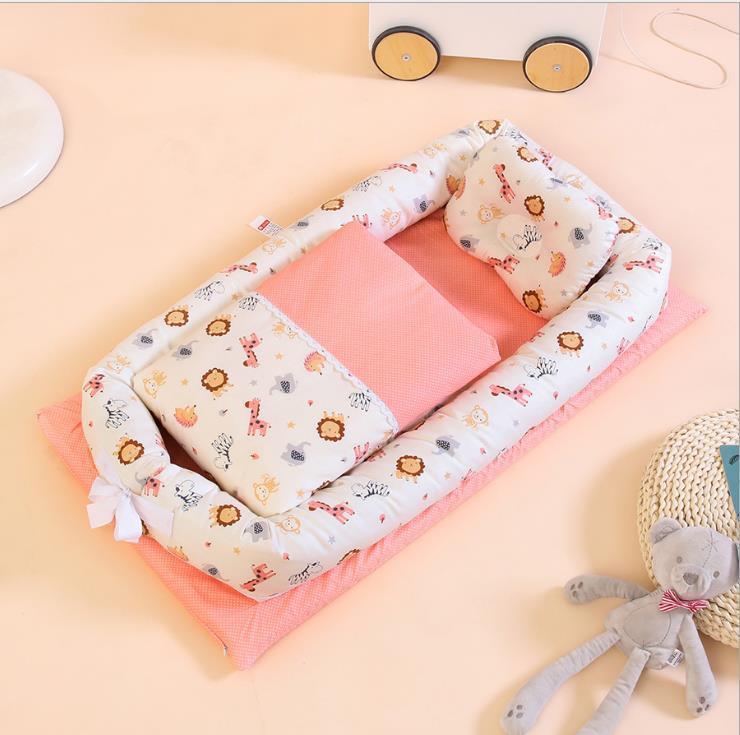 Foldable Anti-Pressure Baby Crib