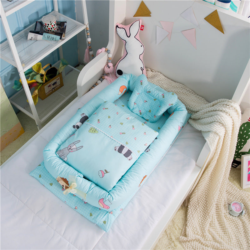 Foldable Anti-Pressure Baby Crib