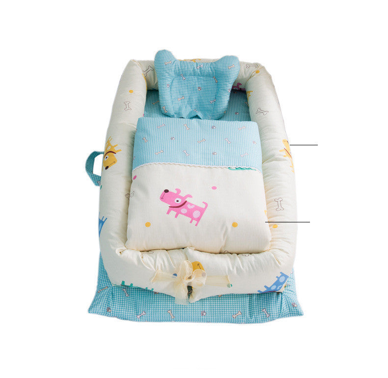 Foldable Anti-Pressure Baby Crib