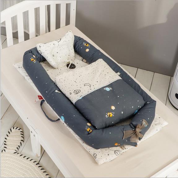 Foldable Anti-Pressure Baby Crib