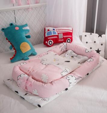 Foldable Anti-Pressure Baby Crib