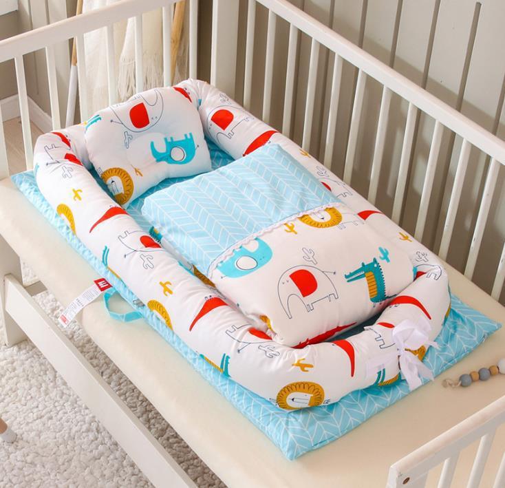 Foldable Anti-Pressure Baby Crib