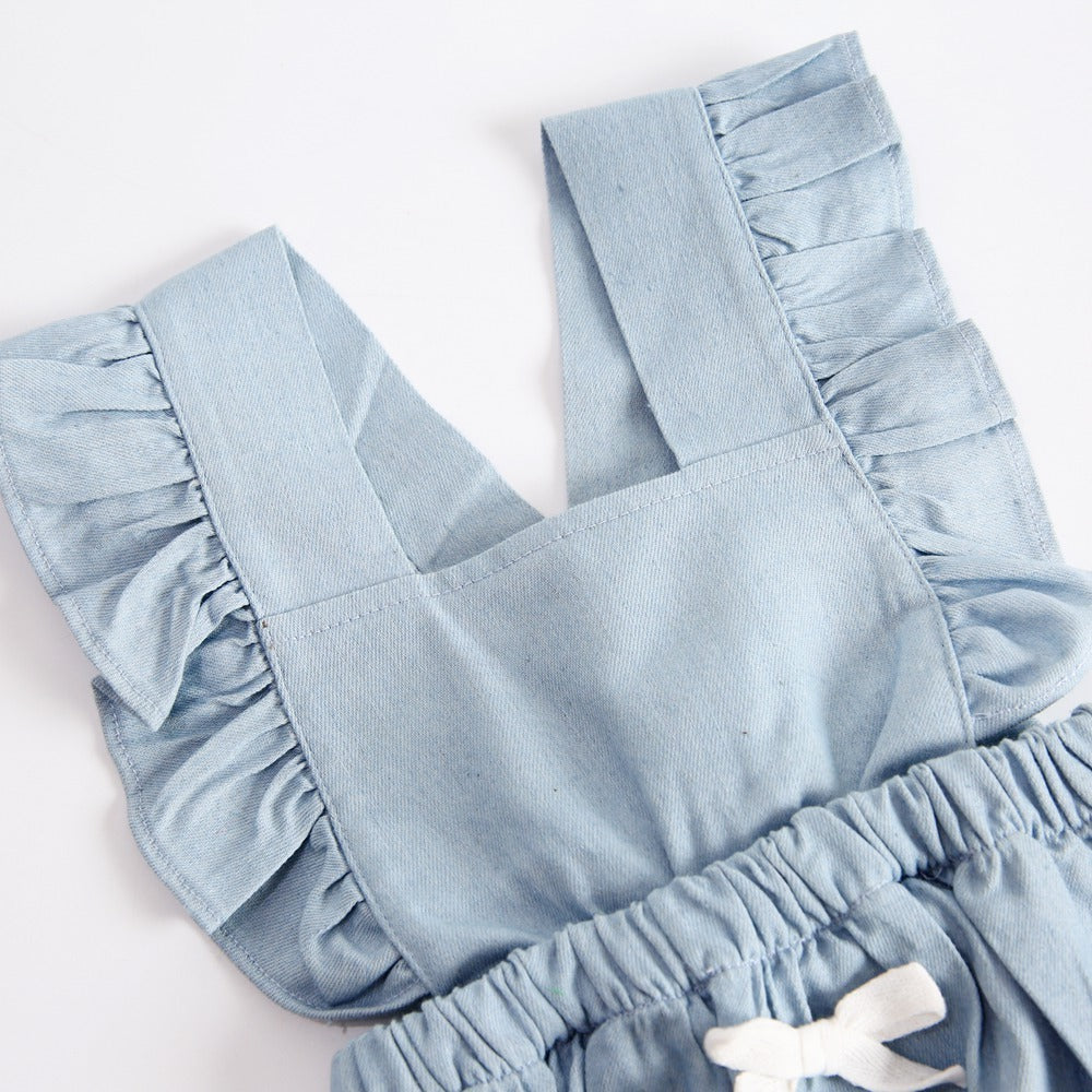 Denim Baby One-Piece Bodysuit