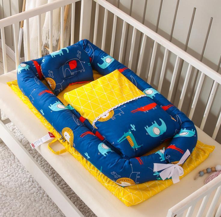 Foldable Anti-Pressure Baby Crib