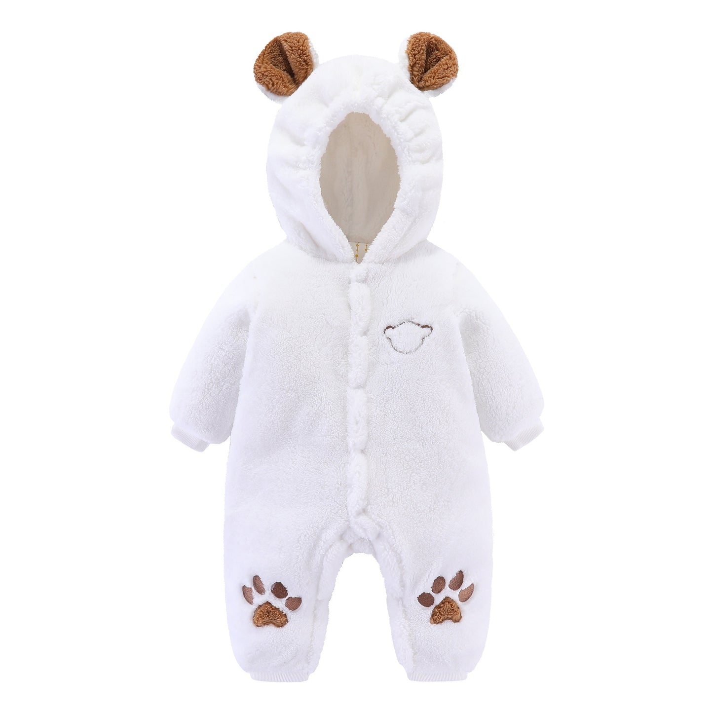 Quilted Baby Bear Onesie