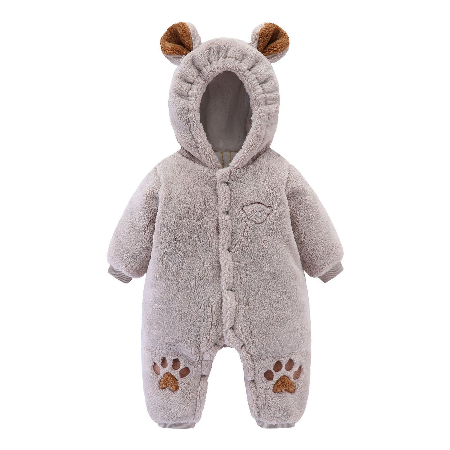 Quilted Baby Bear Onesie